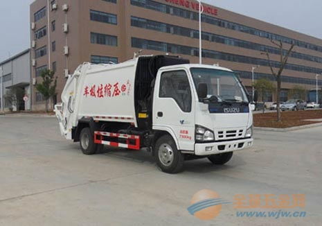 城市環保衛士 重慶五十鈴壓縮式垃圾車全面解析